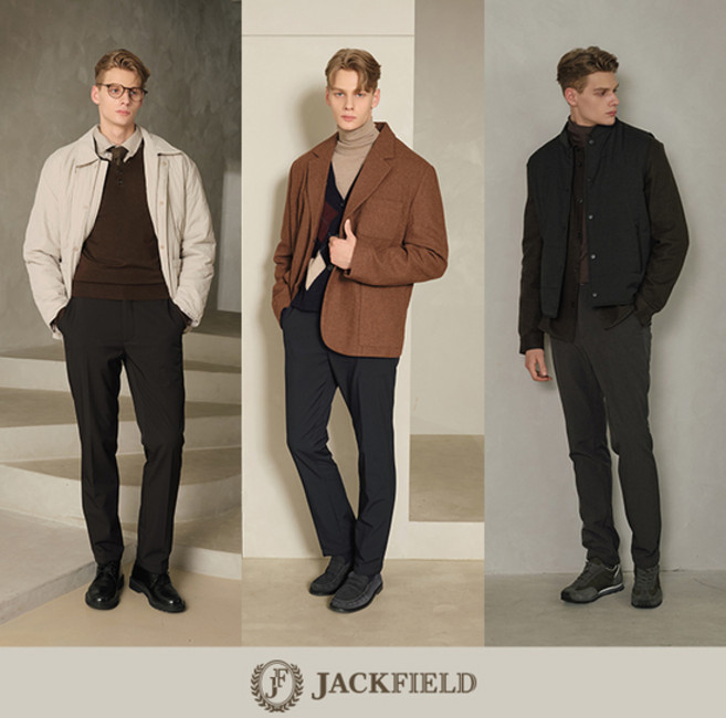 잭필드 잭필드 3종 탄탄 보아퍼 릴렉스 바지_JBWMP291