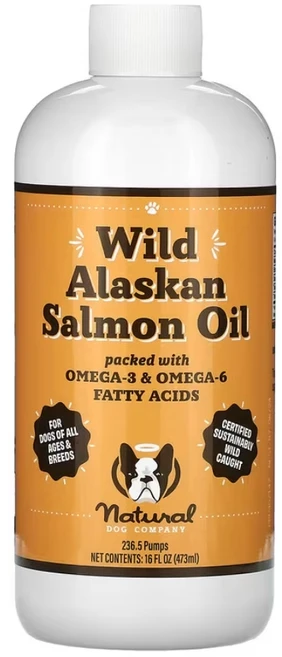 내추럴독컴퍼니 강아지 영양제 연어오일 478ml 반려견 오메가3 EPA DHA, 1개 - 쿠팡