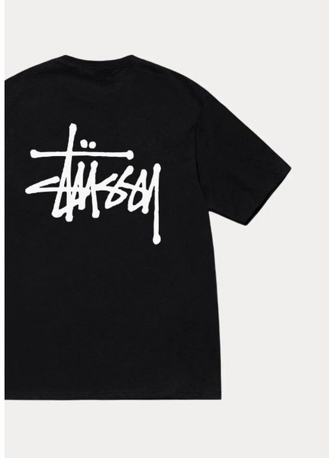 스투시 반팔 티셔츠 오버핏 베이직 로고 STUSSY BASIC TEE