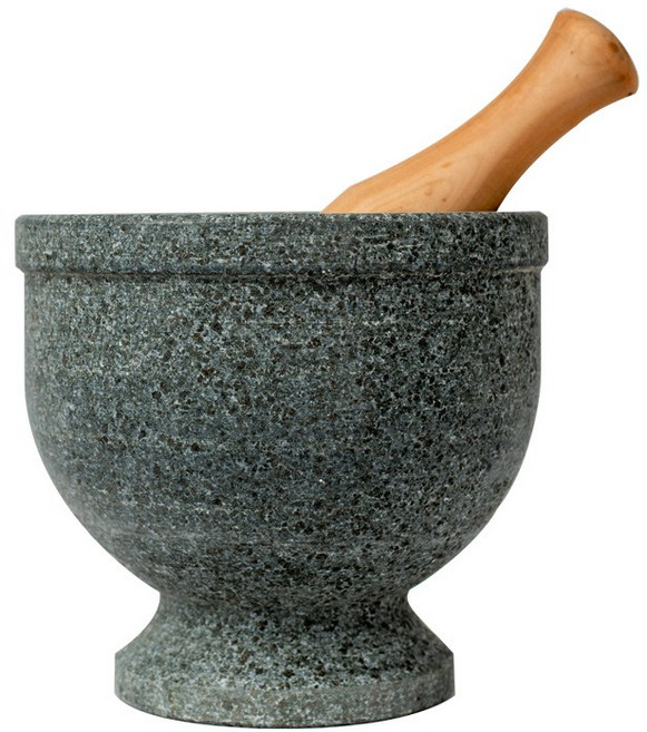 [금산돌그릇] 국산 장수곱돌 돌절구 마늘 깨 약 떡 감자 견과류 미니맷돌 미니절구, 1개