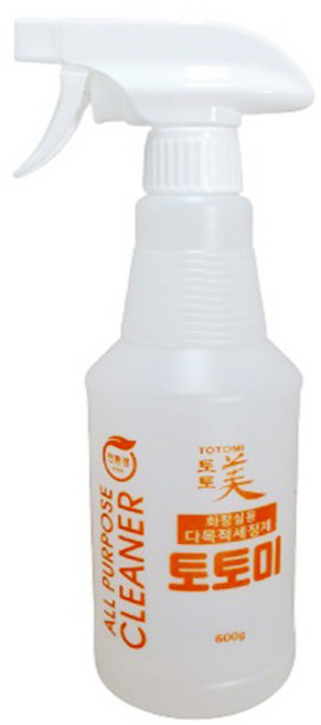 토토미 600ml 친환경 화장실 다목적 세정제 욕실 타일 물때 찌든때 제거 청소 세제, 1개