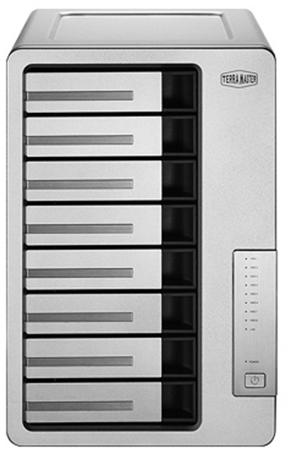 테라마스터 F8-422 하드미포함 8베이 10기가비트 대용량 스토리지 쿼드코어 NAS