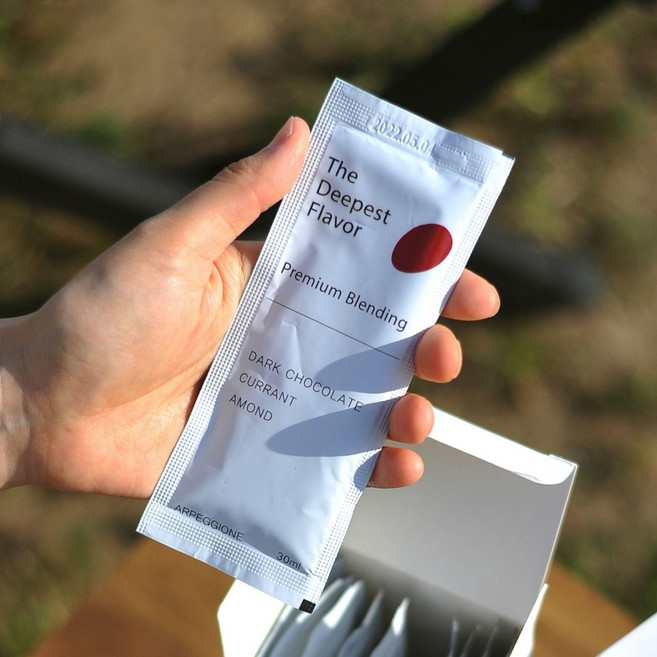 아르페지오네 프리미엄블렌딩 콜드브루 원액 더치커피 파우치 30ml, 1개, 10개입