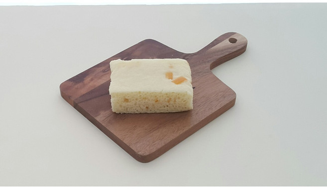 우리지역 쌀과 생막걸리 발효해 만든 우리기정떡_단호박기정떡, 125L, 18개