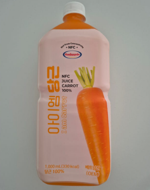 정품) 보넬드 아이엠 당근 100% NFC 캐럿 착즙 bonheurde 보넬드아이엠당근주스100% 아이엠당근주스100% 아이엠당근, 1L, 1개