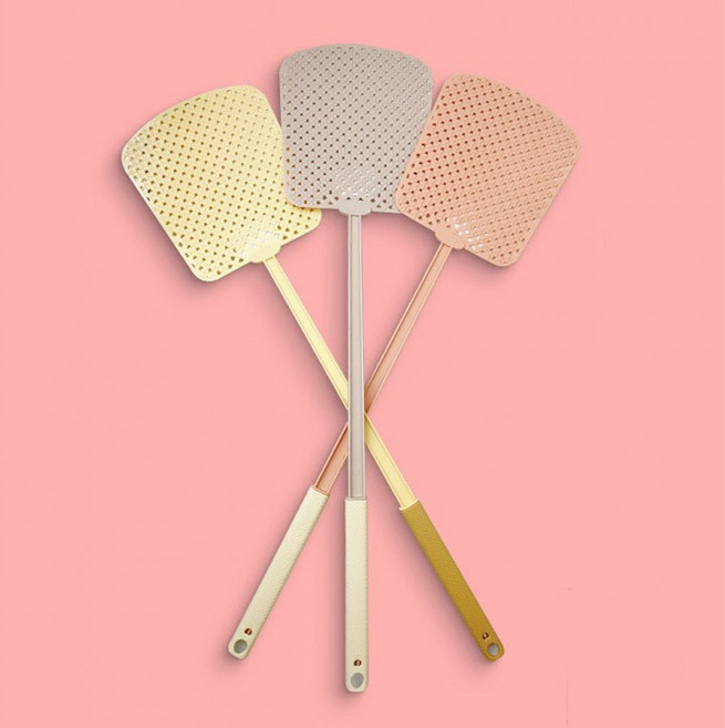 대형 해충퇴치 파리채 꽃무늬디자인 모기박멸 벌레제거, 상세페이지 참조