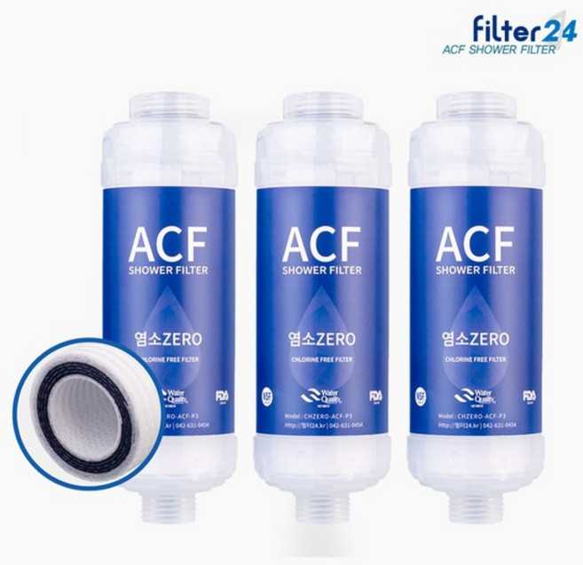 노비타 BD-KT320BL 비데필터 호환 염소제로 3개 SET, 상세설명 참조