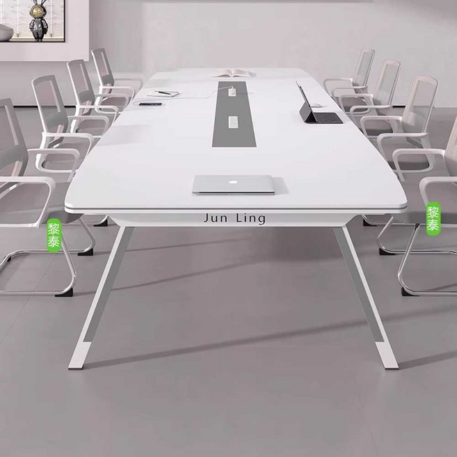 콘센트테이블 사무용 회의 스터디카페 8인 회의실, 1. 1.8m