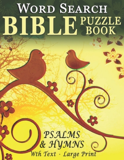 (영문도서) Word Search Bible Puzzle Book- Psalms and Hymns: Puzzles for People with Dementia [With Text]... Paperback, Independently Published