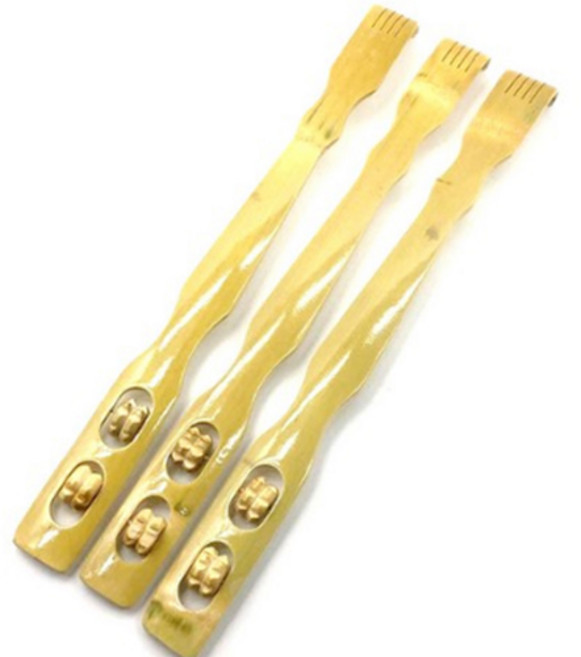 앙플러스 효자손 대나무 등긁개 3개입, 3개