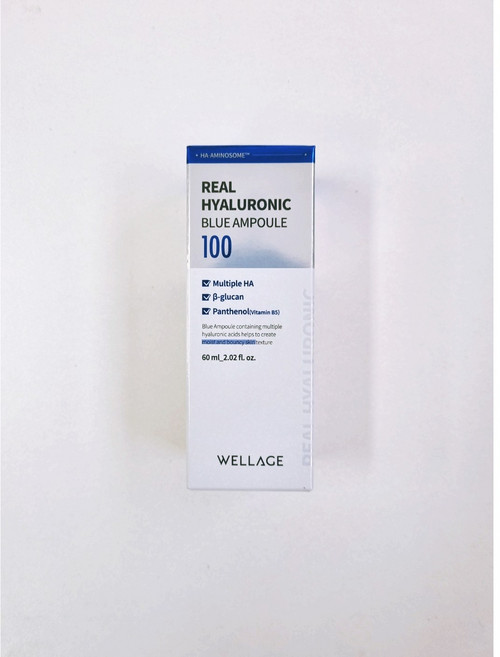 웰라쥬 리얼 히알루로닉 히알루론산 블루 100 앰플, 60ml, 1개