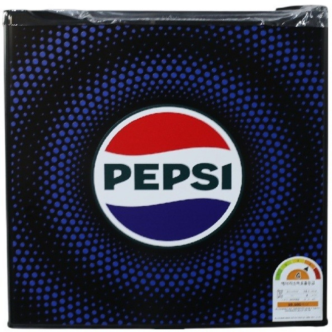 구델 PEPSI 1도어 미니 냉장고 RPS47BDB 43L 냉장전용 블랙색상