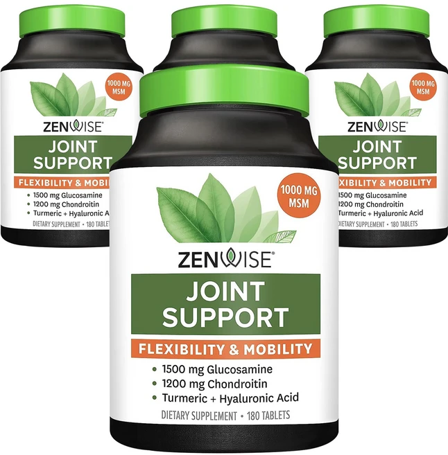 젠와이즈 조인트 서포트 타블렛, 180정, 4개 - 쿠팡