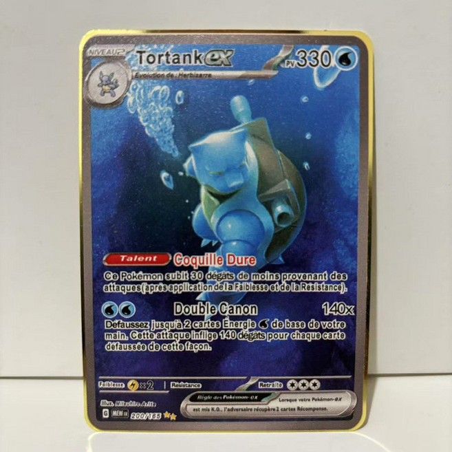 寶可夢金屬卡牌 精選組 含 阿爾宙斯 帝牙盧卡 帕路奇犽 朱紫ex VSTAR, 水箭龜  ex, 1個