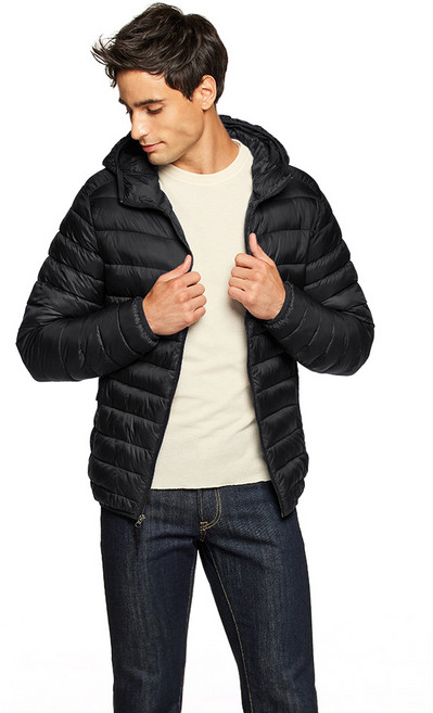 테슬라 경량 패딩 후드 자켓 TM-YKJ13