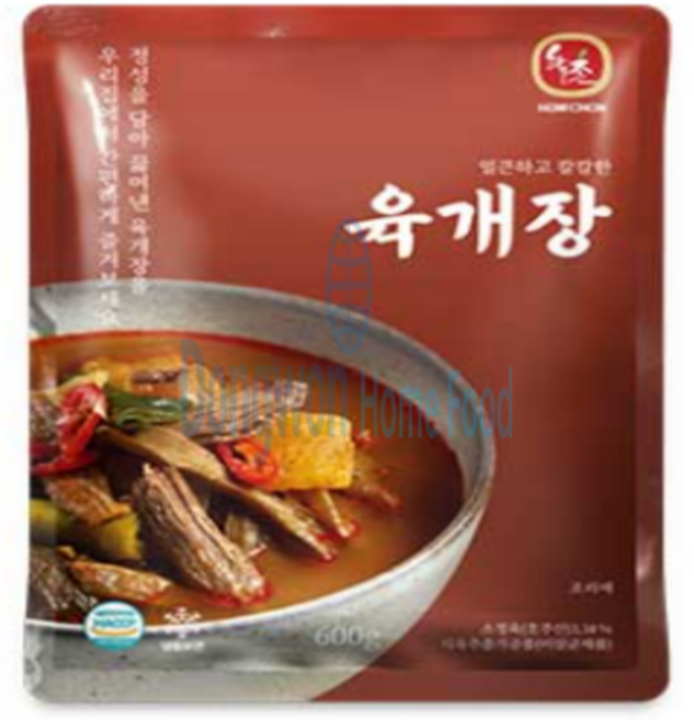 교동식품 하우촌 육개장, 10개, 600g