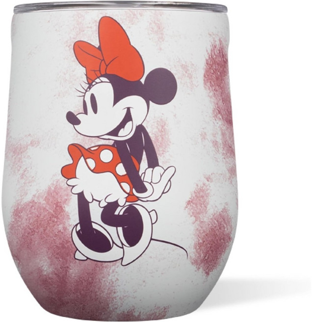 코크시클 스템리스 디즈니 캐릭터 단열 텀블러, 레드 미니 마우스 12온스 디즈니