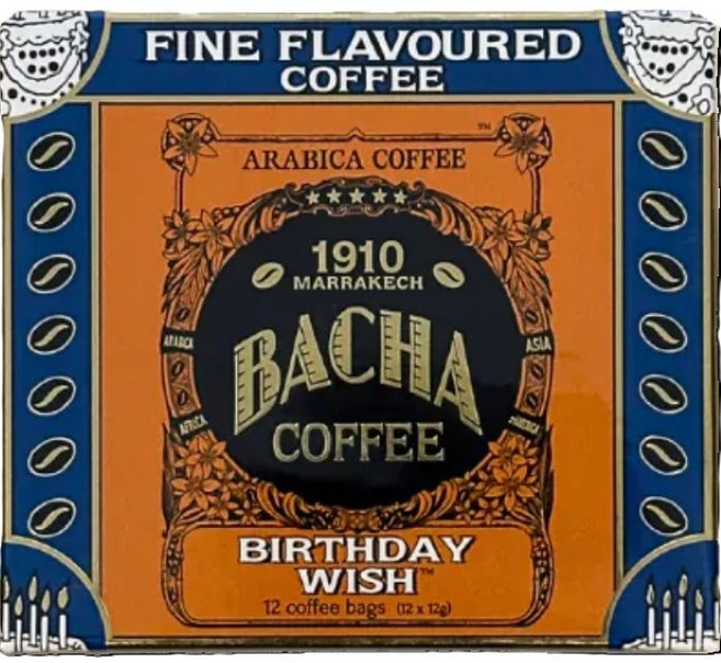 BACHACOFFEE 生日願望滴濾咖啡, 1盒, 12包, 12g
