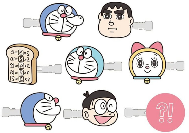 도라에몽 앞머리 클립 컬렉션 아임도라에몽 vol.1 ID-HP011 ※ 어느 것이든 1개의 배송.