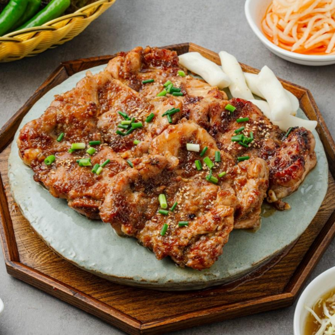 [가평맛집 설악막국수 춘천닭갈비] 간장닭갈비 캠핑음식 밀키트 국내산 택배, 1개, 1kg