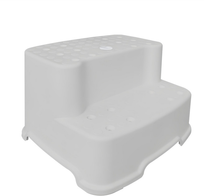 버드시아 와이드 2단 유아 디딤대, 그레이, 1개