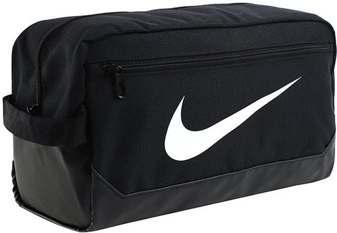 나이키 BRASILIA 9.5 SHOBAG 신발 주머니 슈즈백 보조 가방, Black, 1개