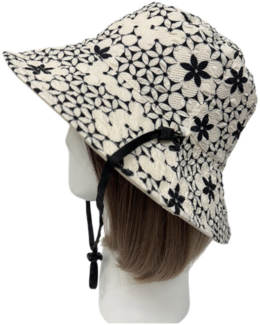 엄마짱 MHS_8738_목화꽃 깔깔이 양면벙거지 / 중년여성모자벙거지 여성봄가을벙거지 여름휴가모자 봄가을여행모자 여성골프햇 라운딩 캐디벙거지 부니햇 봄가을햇빛차단모자 힙합모자