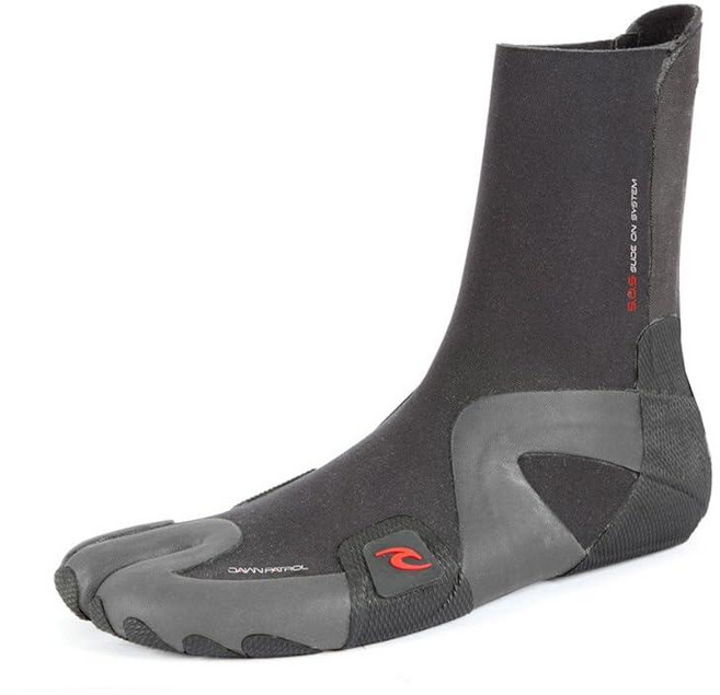 Rip Curl 3mm 던 패트롤 스플릿 토 부츠 블랙 6