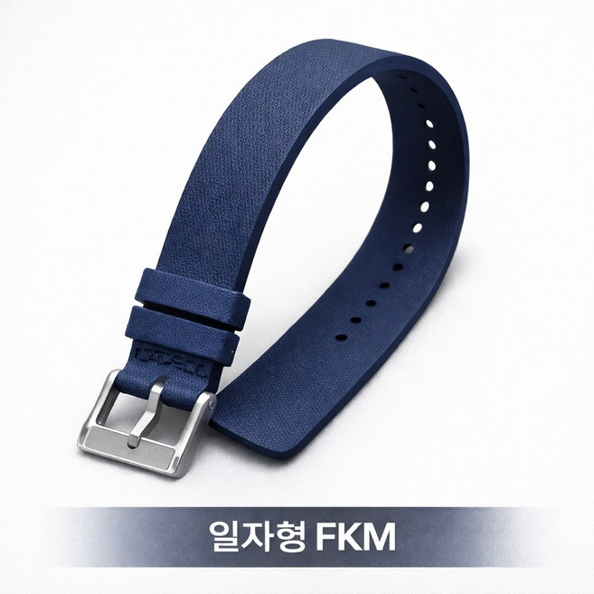 FKM 러버 스트랩 나토 밴드 시계줄 스트랩 20mm 22mm 방수 다이버 워치밴드 일자형