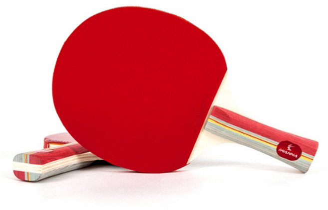 아이워너 양면 탁구라켓 쉐이크 2.0 (라켓2ea+공3ea)