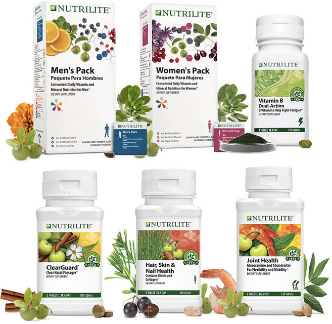 미국 암웨이 뉴트리라이트 데일리 멀티비타민 조인트 헬스 우먼즈팩 멘즈팩 루테인 클리어가드 듀얼액션 종합비타민 모음, 1개, 5.클리어가드 180정, 180정