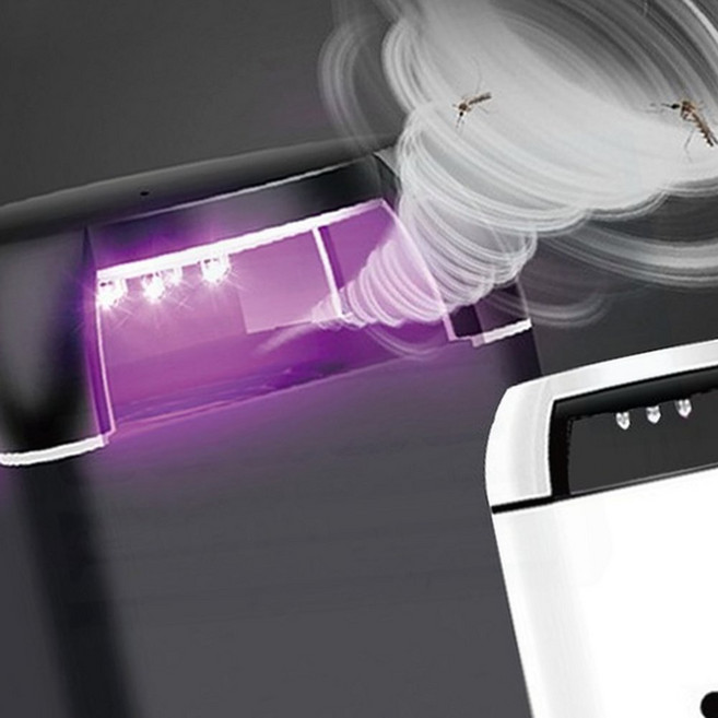 모기트랩 포충기해충퇴치 LED램프 실내야외 겸용 저소음설계, 04.폴리스초음파(보급형)-화이트