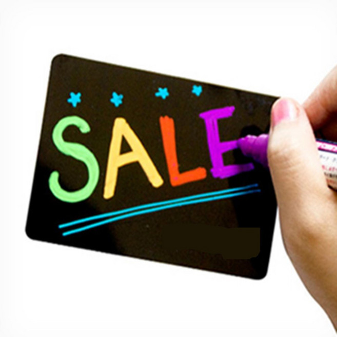 사남매 블랙보드미니 워터초크칠판, 소