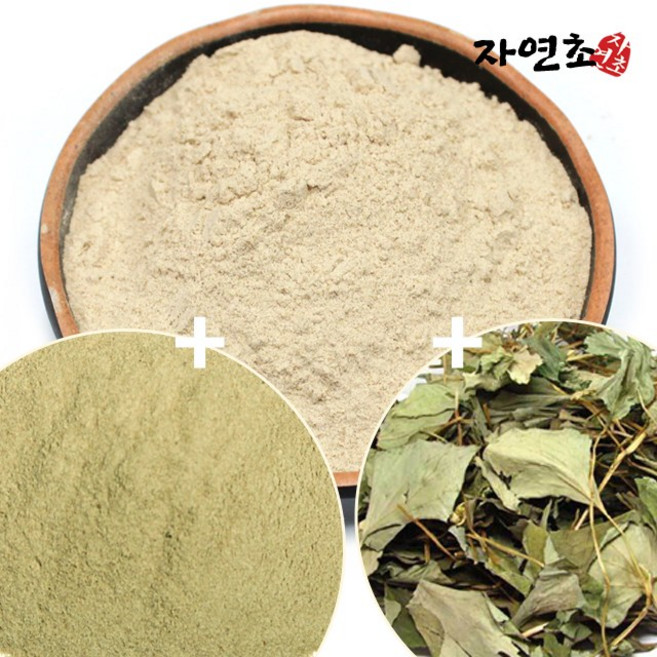 자연초 차전자피고운입자300g+다시마분말300g+건조어성초 200g, 2개