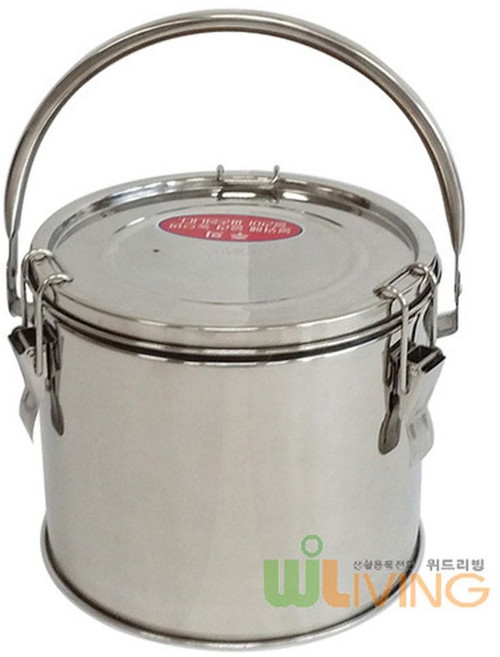 스테인리스 A형이중국통 8호(국20인분) WL-1098 보온용 보냉용 국통 업소용 식기통 nys+3362pl, 양손잡이