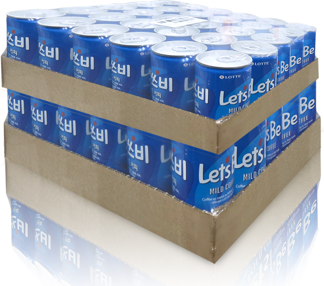 레쓰비 마일드 캔커피, 60개, 200ml