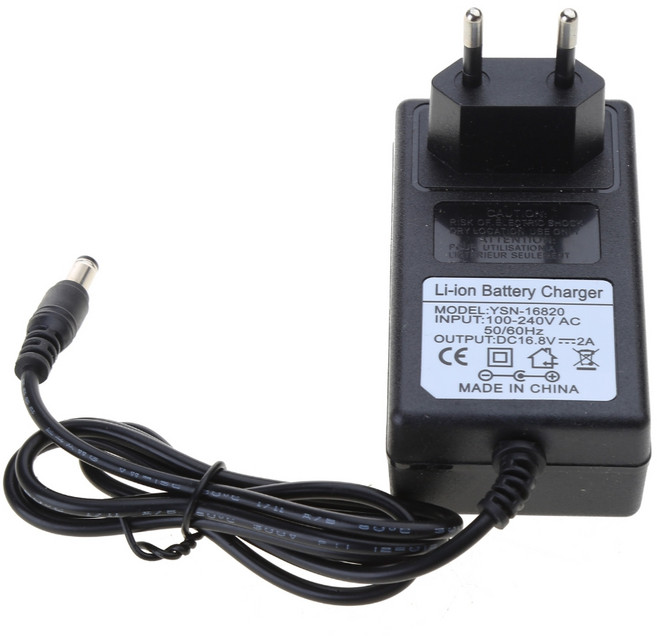 18650 리튬 이온 배터리 14.4V 드릴 도구용 16.8V 2A 충전기 4S 리튬 배터리, EU, 1개