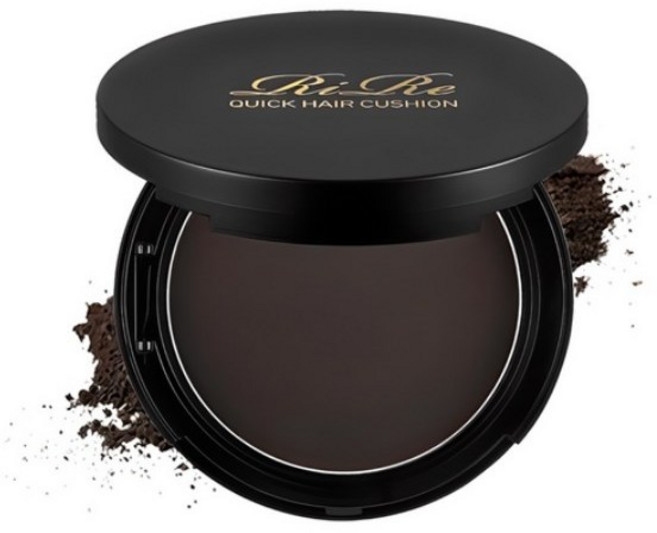 리르 퀵 헤어 흑채 쿠션 14g, 내추럴브라운 (NATURAL BROWN), 2개