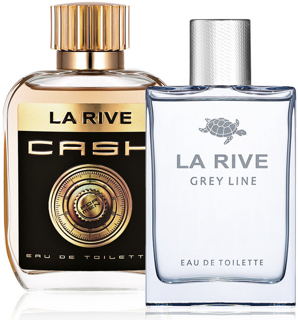 [공식수입] 라리브 남성향수 베스트셀러 2종, 1개, 맨 향수 2종(캐쉬+그레이)