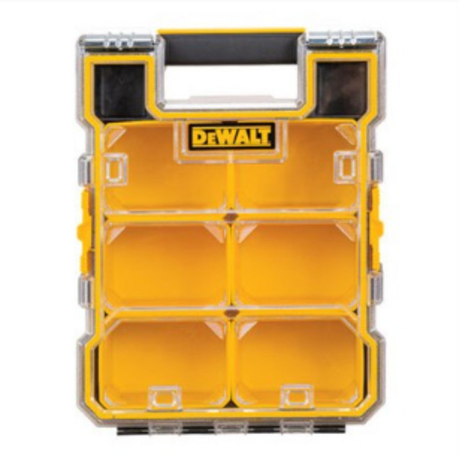 디월트 DWST14735 소형부품함 공구통 다용도 공구함 키트박스 피스통 피스함 멀티부품함 공구박스, 1개