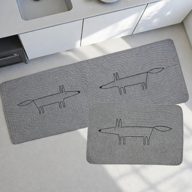 홈집합 면 발매트 욕실발매트 주방매트 화장실 미끄럼방지, 카키그레이