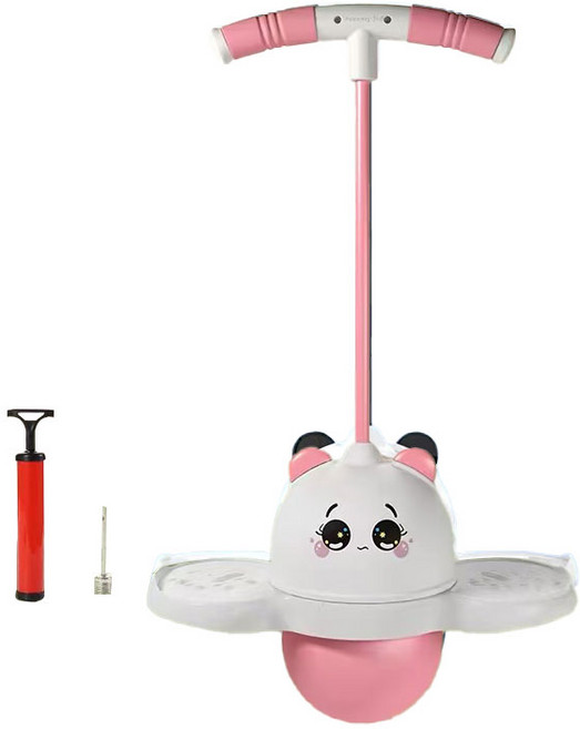 DANGZ 키크는 운동 스카이콩콩 포고스틱, 1개, 핑크