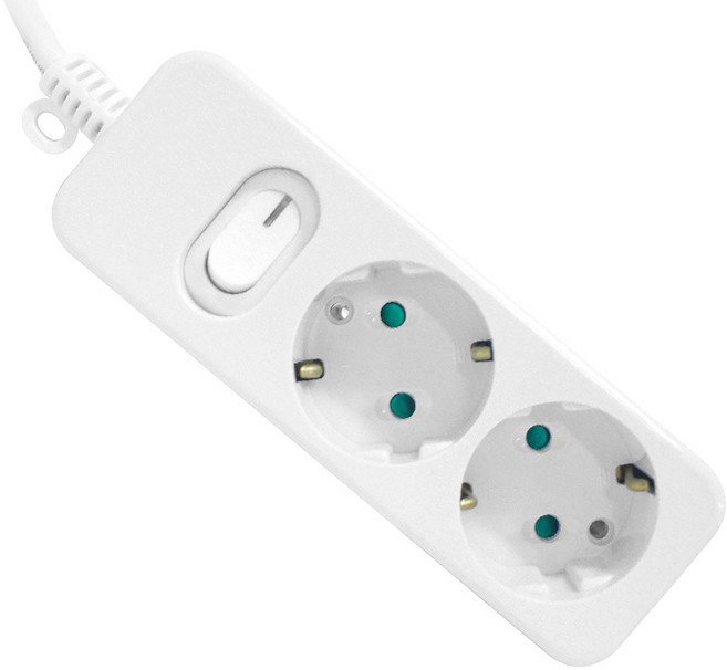 신성 다조아 안전 메인 스위치 멀티탭 10A 전기 절전 차단 접지 코드 전기코드 안전멀티탭 통합절전스위치 가정용 전기멀티탭 전기용품 접지멀티탭 스위치멀티탭 국산, 1개, 신성 다조아 안전 메인 스위치 2구 멀티탭 10A, 1.5m