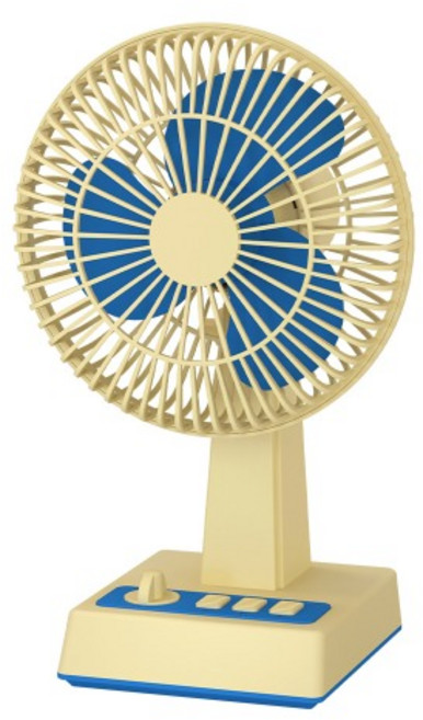 엑스트라 F20 레트로 탁상용 선풍기 BLDC 회전형 무선 충전식 벽선풍기 3600mAh