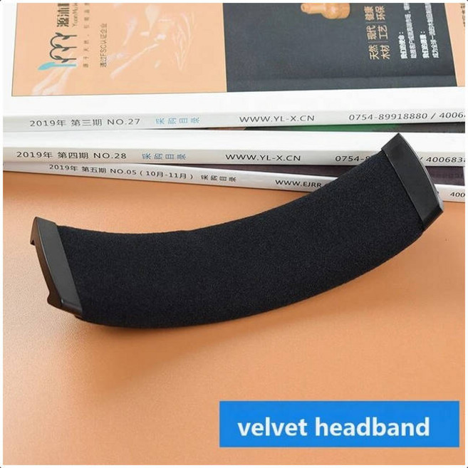 젠하이저 HD800 HD800S 헤드폰 이어 패드 교체용 양가죽 이어 패드 헤드밴드 커버 쿠션 젠하이저 HD800S, [06] a set 02, 3.velvet headband, 1개