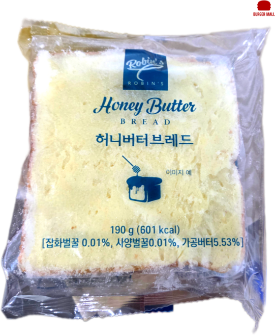 구스 허니버터브레드 190g 업소용 카페용 브런치메뉴, 10개
