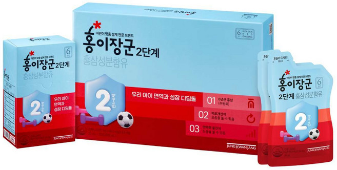 [정관장 본사직영] 홍이장군 2단계 20ml x 30포, 600ml, 1박스