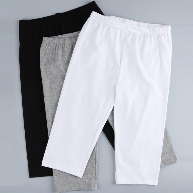 면스판 레깅스 7부 국내생산