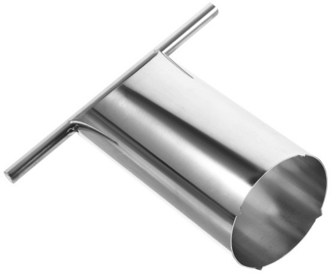 수박 구멍 오프너 멜론 과일 코어 제거를위한 대형 스테인레스 스틸 펀칭 주방 가제트 야채, 1개