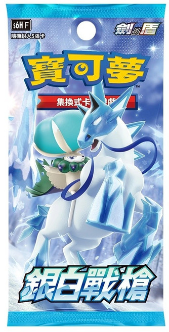 PTCG 寶可夢卡牌 朱紫ex 正版 集換式卡牌 擴充包 頂級收藏箱 黑暗亡靈 初階牌組100, 整盒30包 劍盾 銀白戰槍(S6), 1個